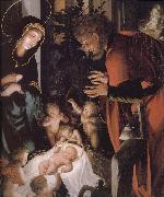 Hans Holbein The birth of Christ USA oil painting reproduction